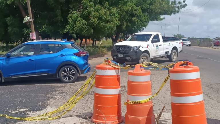 La Avenida Santa Laura, en el Fraccionamiento María Antonieta, es ruta alterna al cierre de tramo del Libramento Colosio.