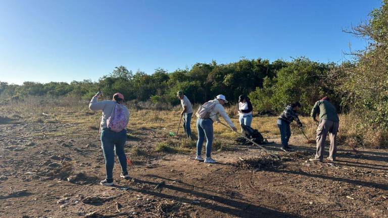 La Dirección de Ecología del Rosario encabezó una jornada de limpieza en la playa de Chametla como parte de las acciones preventivas previas al periodo vacacional de Semana Santa.