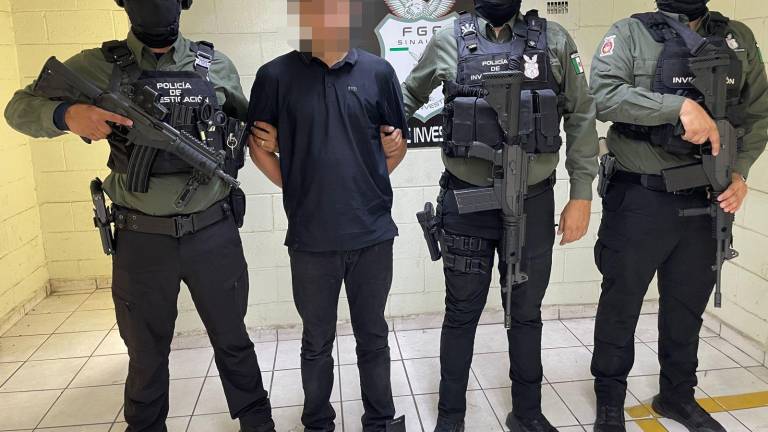 Alfonso “N” fue detenido por la Policía de Investigación tras una serie de hechos delictivos en el surponiente de Culiacán.
