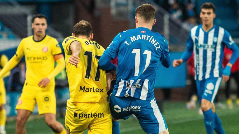 Alavés y Girona cerraron la jornada española con empate a dos goles.