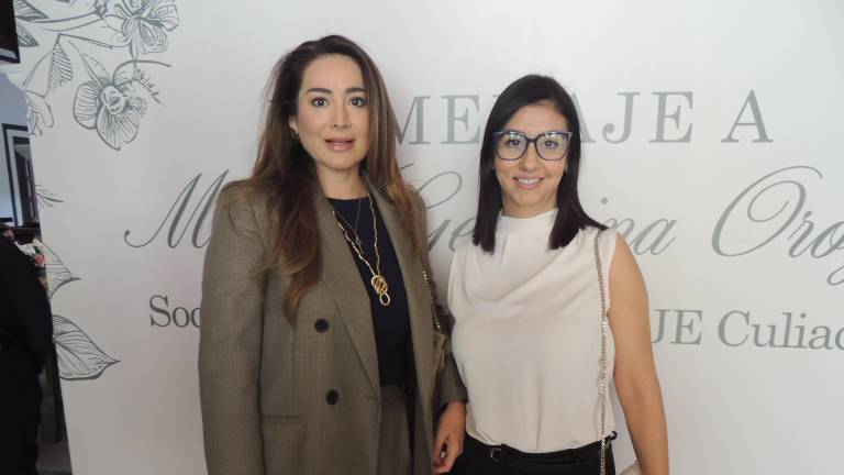 Rinde AMMJE homenaje a la empresaria y socia fundadora Martha Georgina Orozco