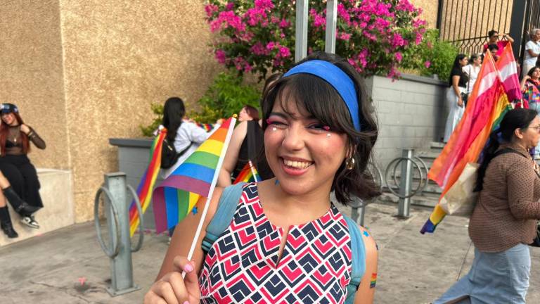 La joven Camila Carrillo llamó a continuar promoviendo la inclusión y el respeto hacia todas las identidades.