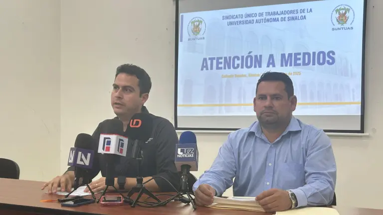 El posicionamiento fue emitido en una conferencia encabezada por Israel Bernarbé Leal Salazar, secretario de organización y Samuel Jesús Castro Camacho, secretario general.