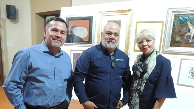 Fidel Rodríguez, Humberto Zazueta y Laura Elena Piña.
