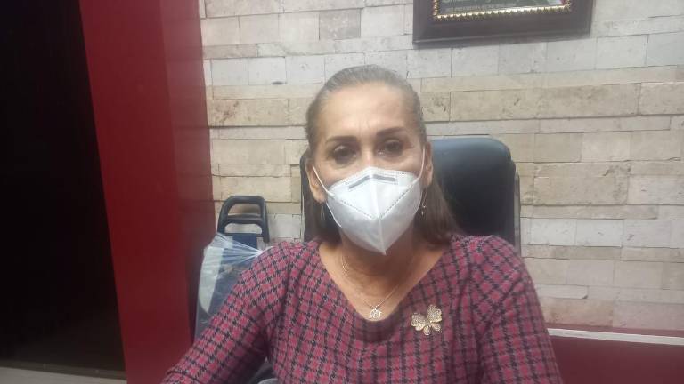 Alcaldesa Blanca Estela García Sánchez.