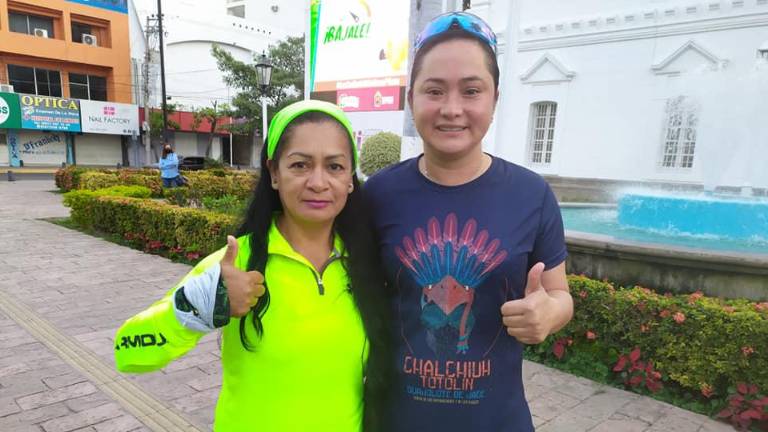 Sofía Monroy e Indra Sánchez vinieron de Oaxaca y Puebla, respectivamente.