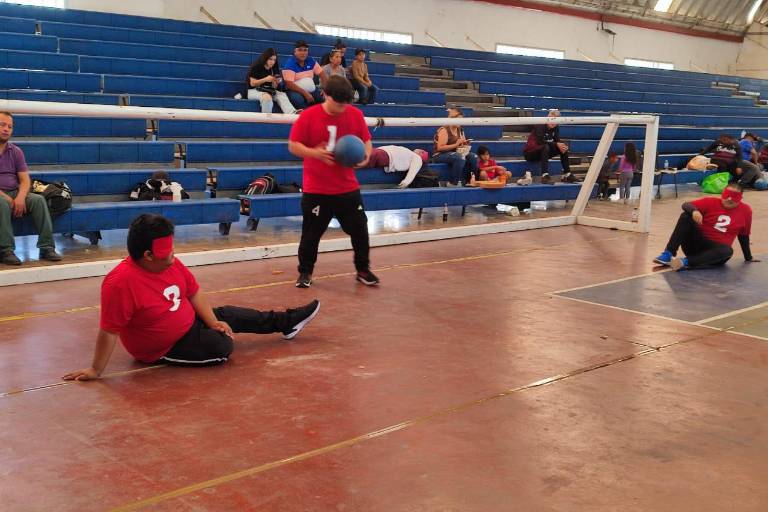 Se estrena Mazatlán en la Liga Estatal de Goalball