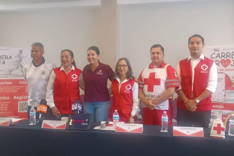 Invita Cruz Roja a la primera edición de su Carrera Roja en busca de recolectar más fondos para la colecta nacional