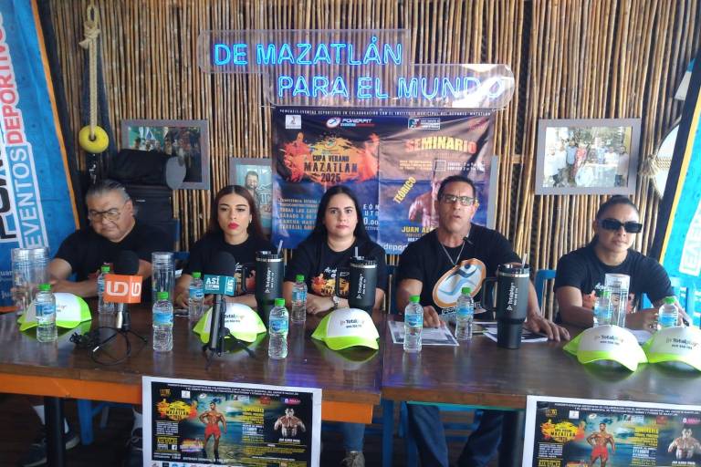 Anuncian Copa Verano Mazatlán 2025 de Fisicoconstructivismo