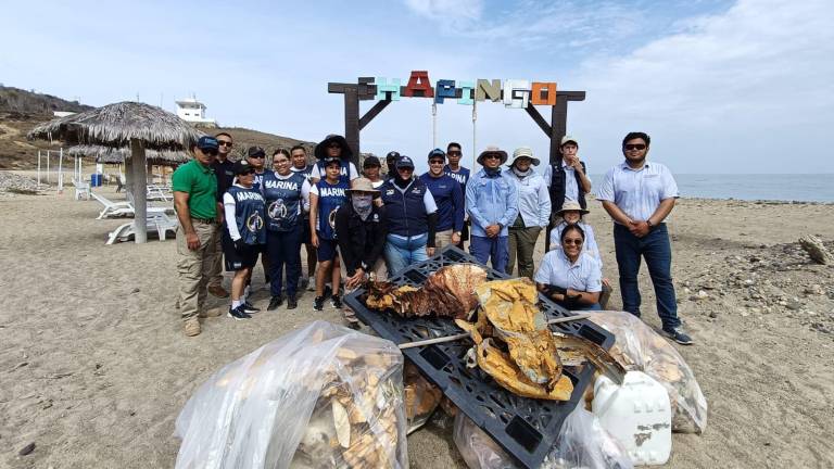 Durante la jornada se recolectaron 42 kilogramos de residuos.