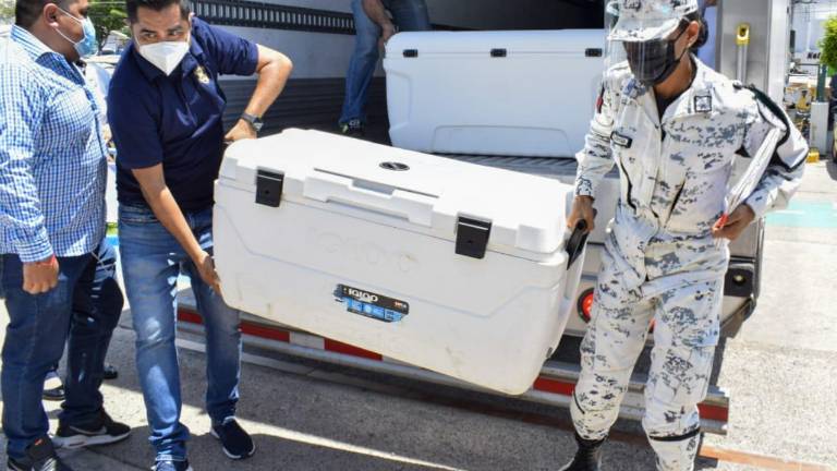 Las dosis serán distribuidas en los municipios de Angostura, Guasave y Mocorito.