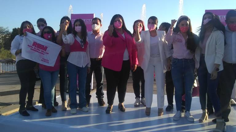 Rosa Elena Millán Bueno da inicio a su campaña por la Gubernatura de Sinaloa.