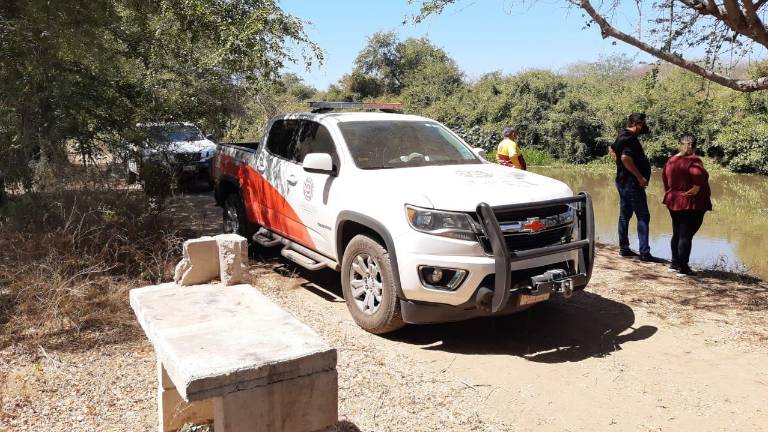 Protección Civil supervisa el área.