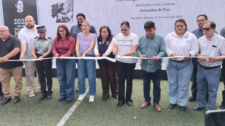 Puesta en marcha en Mazatlán de las Jornadas de Paz en la zona de Pradera Dorada.