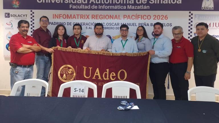Estudiantes y docentes de Sinaloa destacaron en Infomatrix Pacífico 2026 con proyectos científicos y tecnológicos.
