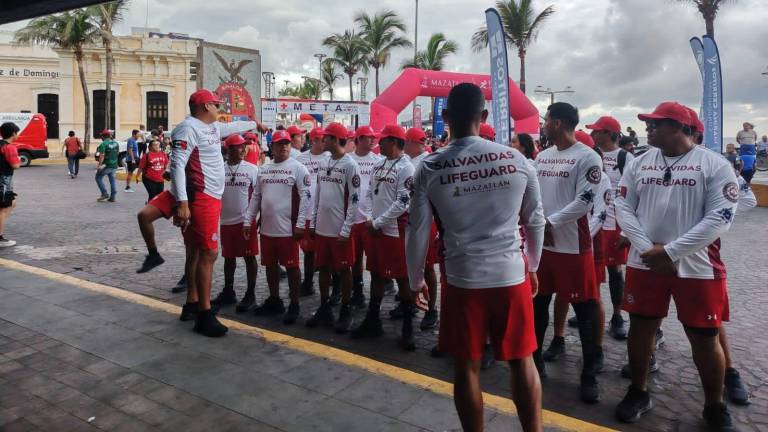 Personal de Salvamento Acuático registró un rescate diario durante los días en que se tuvo mar de fondo.