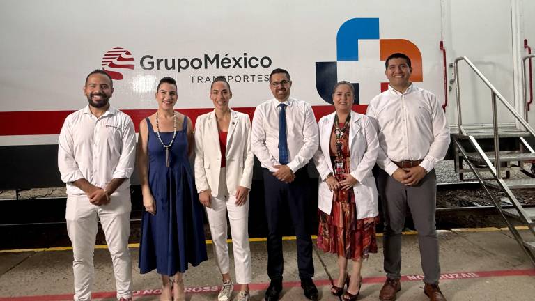 Autoridades anuncian la llegada del Dr. Vagón, de la Fundación Grupo México, a Mazatlán y a otros sitios de Sinaloa.