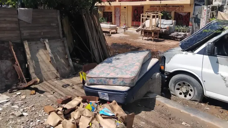 Brigadas municipales han realizado un censo de las viviendas afectadas por las inundaciones en Mazatlán.
