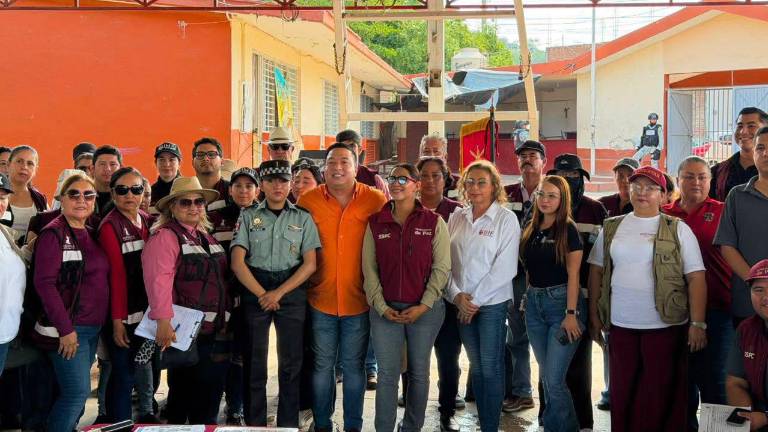 Jornadas de Paz celebradas en la Colonia Flores Magón, en Mazatlán.