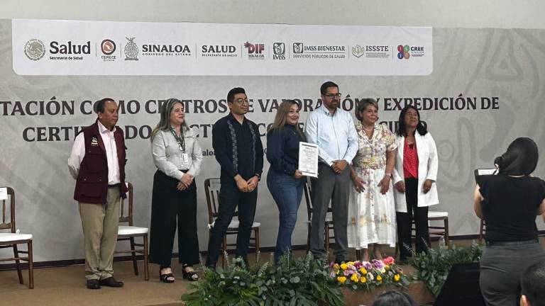 La Secretaría de Salud en Sinaloa informó que expedirán el certificado electrónico de discapacidad.