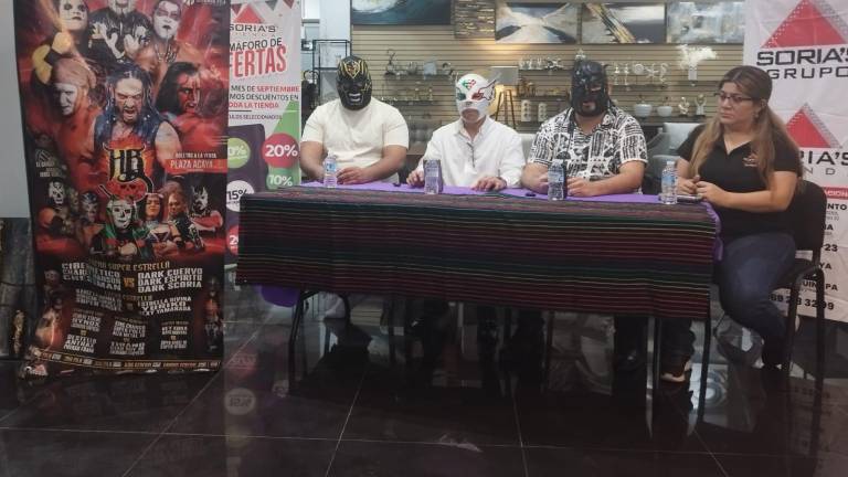 La cartelera de la función “Noche de Apocalipsis” fue oficializada en conferencia de prensa.