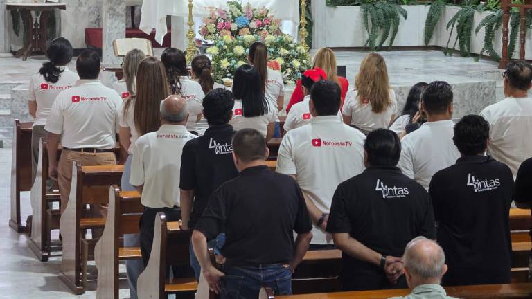 Celebración de misa por el 53 aniversario de Noroeste.