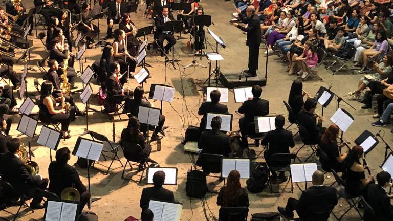 La Banda Sinfónica Juvenil del Estado celebró el Día Internacional de la Música.