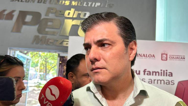 José Ernesto Peñuelas Castellanos, Secretario del Ayuntamiento de Culiacán, habla de la seguridad en el Municipio.