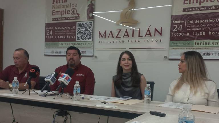 Anuncian en Mazatlán la Feria del Empleo para Grupos Vulnerables.