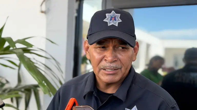 Gabino Ulises Jacobo Guerrero, titular del Grupo de Reacción Inmediata de la Secretaría de Seguridad Pública Municipal.