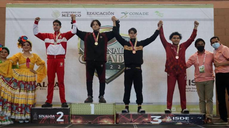 Sinaloa se cuelga siete preseas más en el taekwondo de los Juegos Nacionales Conade