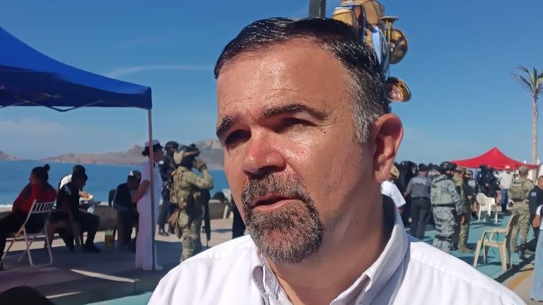 Óscar Osuna Tirado, coordinador de Protección Civil en Mazatlán.