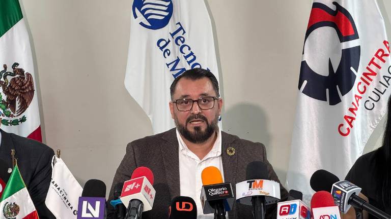 Luis Arturo Gaxiola Sanz, presidente de Canacintra Culiacán.