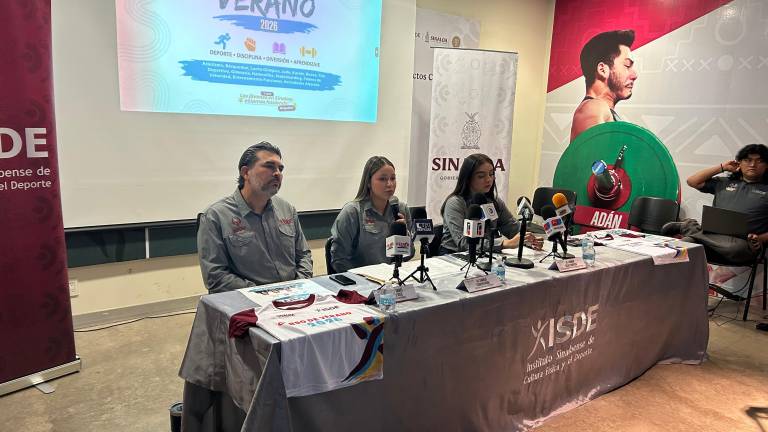 El ISDE anunció la edición 2026 del Curso de Verano, que servrrá para detectar nuevos talentos en Sinaloa.