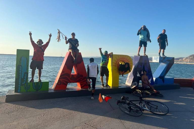 Ruta Chichimeca 2025 llega a Mazatlán tras cruzar la Península de Baja California en 20 días