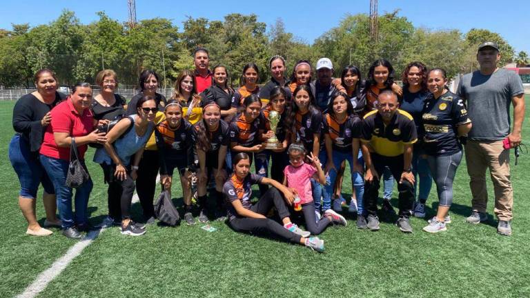 Doradas de Sinaloa, bicampeonas de la Liga Nacional Femenil Sub 13