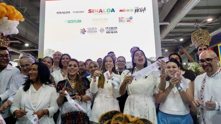 El stand de Sinaloa fue inaugurado en el Tianguis Turístico México 2026.