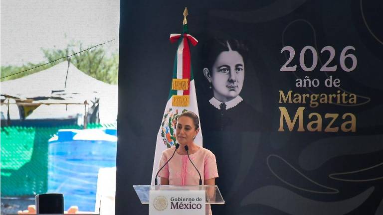 Claudia Sheinbaum encabezó un acto público en Culiacán donde habló sobre cooperación en seguridad con Estados Unidos.