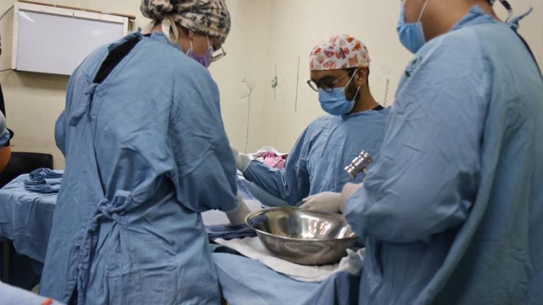 Las cirugías se realizaron en el Hospital General Regional (HGR) No. 1, en Culiacán.