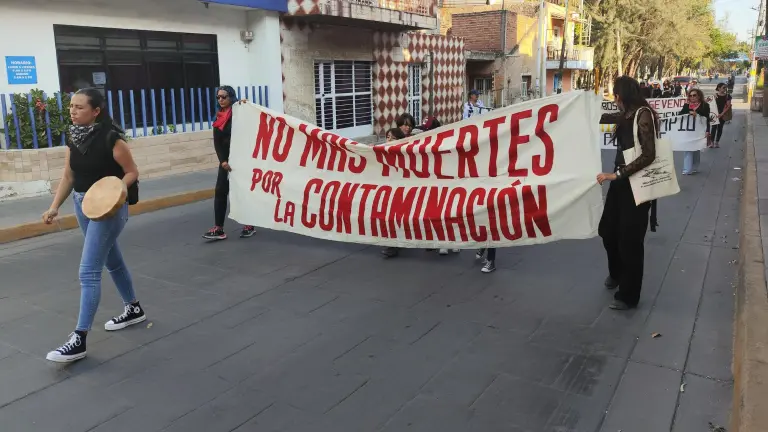 Habitantes de El Salto y Juanacatlán mantienen su lucha contra la contaminación.