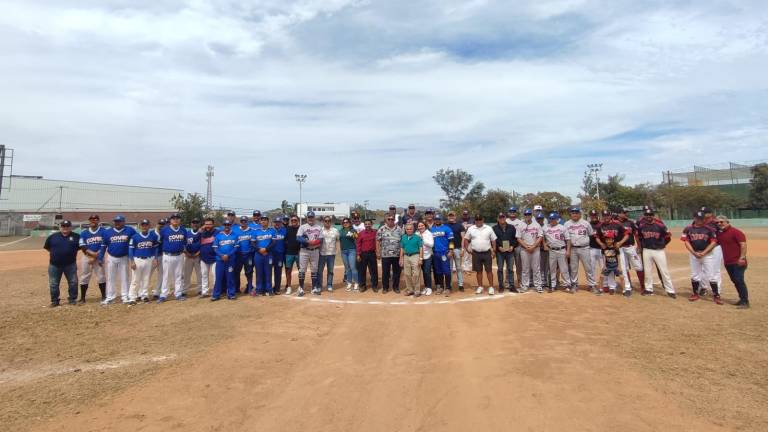 El campo de beisbol José J. Rico fue el escenario de la ceremonia inaugural.
