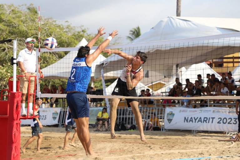 El voleibol de playa sinaloense sigue con equipo completo en Nacionales Conade