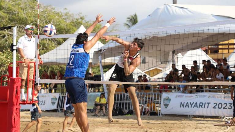 El voleibol de playa sinaloense sigue con equipo completo en Nacionales Conade