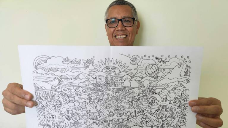 Ito Contreras recrea Sinaloa en la portada del libro Múltiples Lenguajes