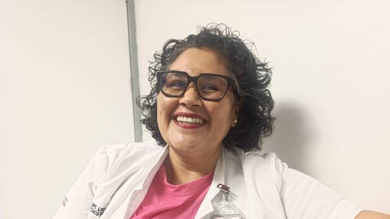 Aidé López Hernández indicó que este mes la solicitud de mastografías aumenta, igual que en el mes de marzo.