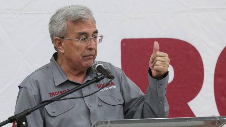 Rubén Rocha Moya, candidato a Gobernador por los partidos Morena-PAS