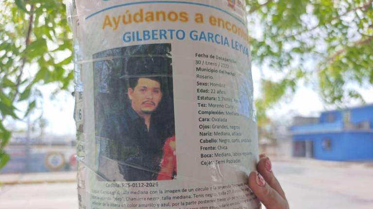 La familia de Gilberto García Leyva sigue con la esperanza de encontrarlo a cuatro años de haber desaparecido cuando iba hacia Mazatlán.