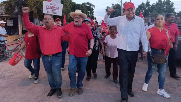Víctor Díaz Simental y Ramón Moreno Prado arrancan en Escuinapa la campaña por la Presidencia Municipal y la Diputación local.