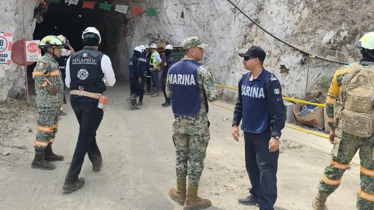 Los trabajos se mantienen en la mina Santa Fe, en Rosario, para rescatar al cuarto minero que permanece atrapado.