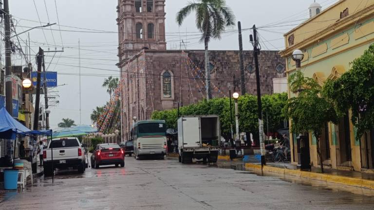En Escuinapa las lluvias de este miércoles han dejado pocas afectaciones.
